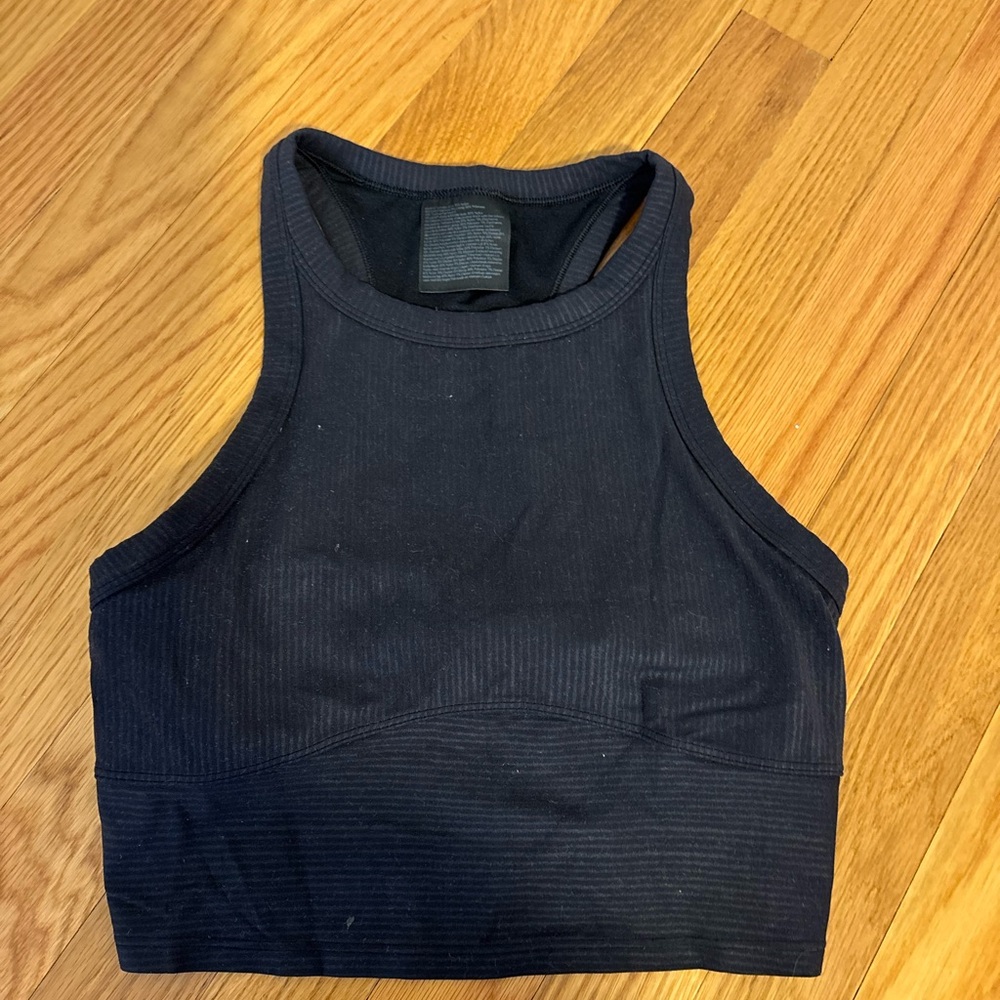 lululemon athletica Black Tank Top